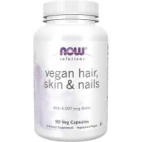 NOW,NOW Foods,NOW,NOW Foods , Solutions, Vegan Haar, Huid & Nagels, 90 Veg Capsules