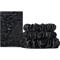 Slip Pure Silk Back To Basics Assorted Scrunchies Black Haarelastiek 3 st