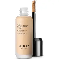 KIKO Milano Full Coverage 2-in-1 Vloeibare foundation 25 ml Warm Beige 15