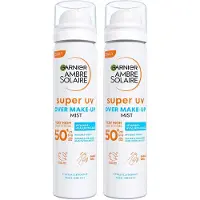 Ambre solaire Garnier Over Makeup Super UV Protection Mist SPF50+ 75ml Duo