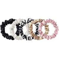 Slip Pure Silk Midi Scrunchies Haarelastiek 5 st