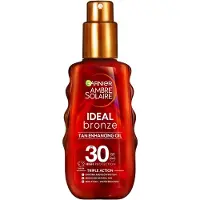 Garnier Ambre Solaire Ideal Bronze Beschermende Olie SPF30 Zonnebrandspray 150 ml