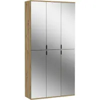 Xonox Kledingkast Projekt X Emob - Artisan Oak - 91x193x34 Cm - Spiegeldeuren