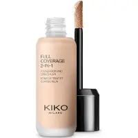 KIKO Milano Volledige Dekking 2-in-1 Foundation en Concealer 25 ml (Verschillende Tinten) - 01 Neutral