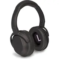 Lindy LH500XW+ Over Ear koptelefoon Draadloos Stereo Zwart Noise Cancelling HiFi