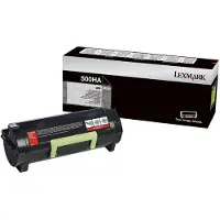 Lexmark 50F0HA0 (500HA) Toner Zwart Hoge capaciteit