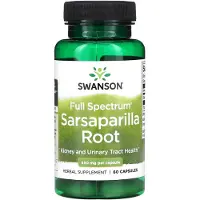 Swanson Health , Full Spectrum Sarsaparilla Wortel, 450 mg, 60 Capsules