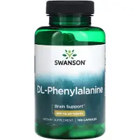 Swanson Health - DL-Fenylalanine, 500 mg - 100 capsules