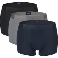 JOOP! Boxershorts navy / grijs gemêleerd / zwart
