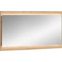 Ebuy24 Drive spiegel inclusief verlichting eiken decor.