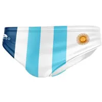 Turbo Argentina Swimming Brief Blauw 5-6 Years Kinderen