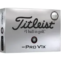 Titleist Pro V1x 2023 White Left Dash Left Dash 12 Golfbal