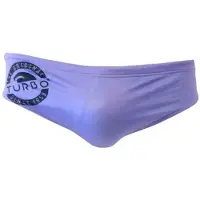 Turbo Original Swimming Brief Paars 11-12 Years Jongen