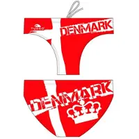 Turbo Denmark Swimming Brief Rood,Wit 12-24 Months Jongen