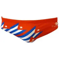 Turbo Cuba Estrellas Swimming Brief Rood 12-24 Months Jongen