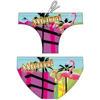 Turbo Miami Swimming Brief Veelkleurig 3-4 Years Jongen