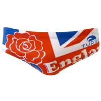 Turbo England Swimming Brief Rood 3-4 Years Jongen