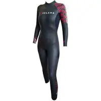 Seland Triathlon Woman Long Sleeve Neoprene Wetsuit Zwart XL Vrouw