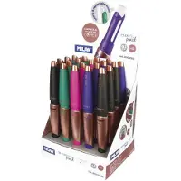 Milan Display Box 20 Capsule Slim Copper Mechanical Pencils 0.5 Mm Goud Kinderen