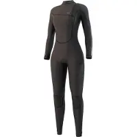 Mystic The One 3/2 Mm Dames Wetsuit Van Neopreen Met Lange Mouwen En Rits Op De Borst