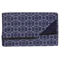 Tresanti BIVIA T-design double face viscose scarf Navy (TRSCHE191 - 803)