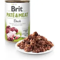 Brit Natvoer Voor Volwassen Honden Paté Met Eend 6x400g