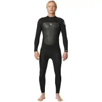 Rip Curl Omega 3/2 Mm Gb Steamer Wetsuit Met Lange Mouwen En Rits Op De Rug