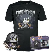 Funko POP! Naruto Shippuden Orochimaru And Short Sleeve T-shirt Zwart L Kinderen