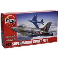 Airfix Modelbouwpakket Militaire voertuigen - 04003 Supermarine Swift FR.5 Straaljager Plastic - 1:72 - Modelbouw