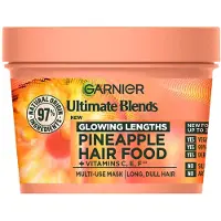 Garnier Ultimate Blends Pineapple 3-in-1 Glowing Hair Mask Duo