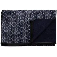 Tresanti DIODORO Viscose scarf with III-braided look Dark blue (TRSCIE215 - 802)