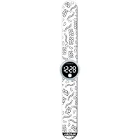 Watchitude Slap Watch Gummies Colorable Clock Zilver