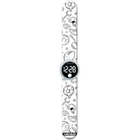 Watchitude Slap Watch Sports Colorable Clock Zilver