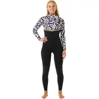 Rip Curl Ebomb 4/3 Mm Gb Sub Neopreen Pak Met Lange Mouwen En Rits Voor Dames