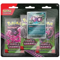 Pokemon Trading Card Game Shrouded Fable Pecharunt 3 Envelopes Spanish Roze Kinderen