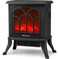Orbegozo 18019, Elektrische keramische verwarming met ventilator, voor binnen gebruik, geschikt voor plaatsing op de vloer, wit, metaal