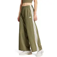 Adidas Sportbroek 'Essentials' olijfgroen / wit