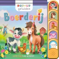 Rebo Productions Boerderij - Pop-up geluiden (Kartonboek)