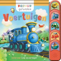 Rebo Productions Voertuigen - Pop-up geluidenboek (Kartonboek)