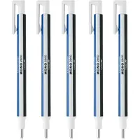 Tombow MONO Zero Gumstift – Ronde Punt – Navulbaar – 5 Stuks – Precisie Gum voor Tekeningen & Detailcorrecties