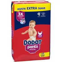 Dodot Size 4 Pants Activity Diapers Extra 43 Units Transparant Kinderen