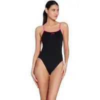 Zoggs Rome Rayback Swimsuit Zwart 32 Vrouw
