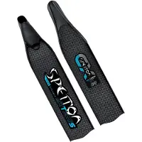Spetton Cx Artemis T700 D Carbon Quattro Spearfishing Fins Zwart EU 38-39