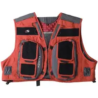 Taimen Rauchua Fly Fishing Fishing Vest Rood L Man