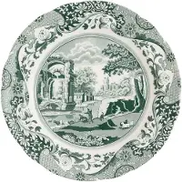 Spode Heritage Green Italian bord Groen, Ø27 cm