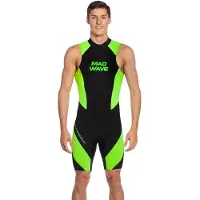 Mad Wave Opnwtr Hydrostar Dsss Sls Sleeveless Neoprene Wetsuit Zwart XS Man