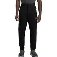 Jack Wolfskin - Hikeout Zip Away Pants - Trekkingbroek 58 - Short, zwart