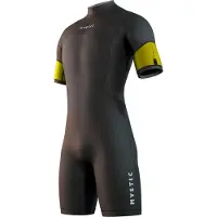 Mystic Rental Flatlock 3/2 Mm Junior Shorty Met Korte Mouwen En Rits Op De Rug