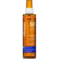Ultrasun Family Wet Skin Spray Solaire Spf50 200 ml Zonnecrème