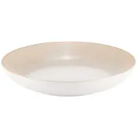 Ambition Playa Diep Bord 23cm Zandkleurig Keramiek